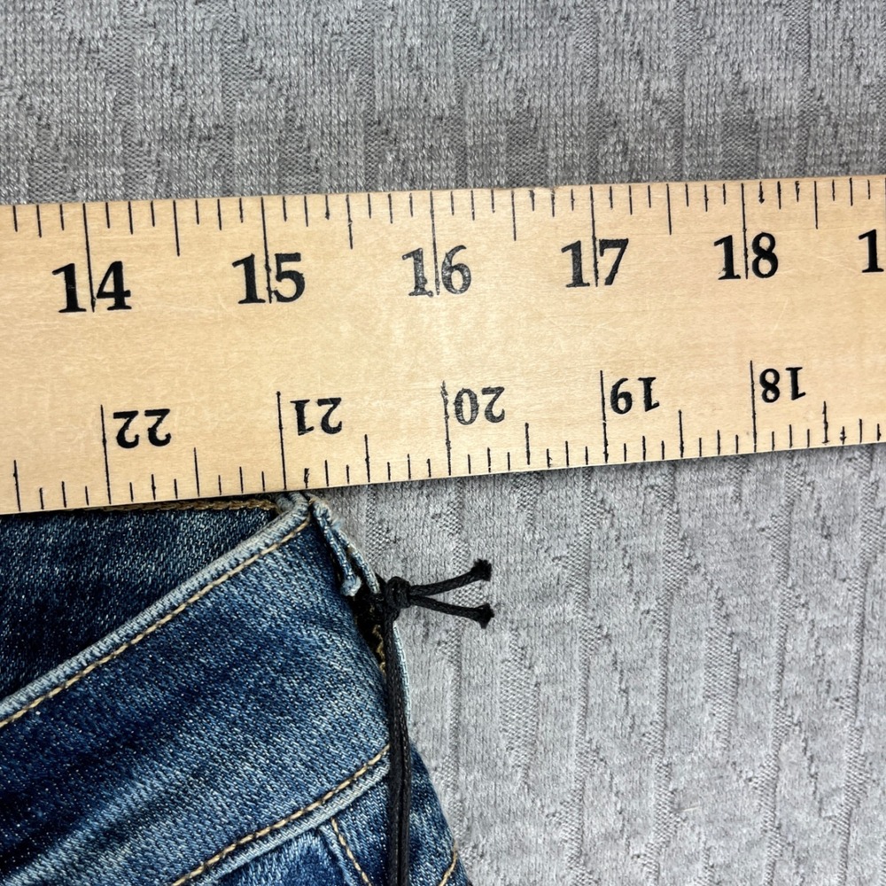 New with tags SIWY women 27/30X34 low rise Distressed whiskered Sexy Dress Jeans - Picture 9 of 16